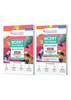 NCERT Textbook Solutions Class 7 Mathematics (Ganita Prakash) Part-1 & Part-2 | Set of 2 Books | For Latest Exam