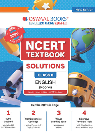 NCERT Textbook Solutions English Class 8 | For CBSE 2026–27 Exam | Based on Latest NCERT Malhar | With Complete Solutions of Objective & Subjective Questions for Practice