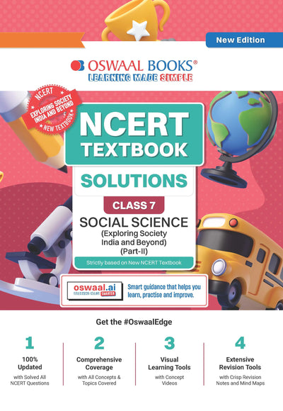 NCERT Textbook Solutions Social Science Part-2 Class 7 | For CBSE 2026-27 Exam | Based on Latest NCERT Exploring Society India and Beyond | With Complete Solutions & Subjective Questions for Practice