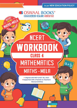 NCERT Workbook Class 4 Mathematics (Maths Mela) | With Practice Worksheets & Activity Based Questions | For Exam 2026–27 | As per NCF & NEP