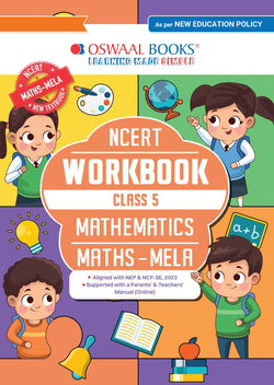 NCERT Workbook Class 5 Mathematics (Maths Mela) | With Practice Worksheets & Activity Based Questions | For Exam 2026–27 | As per NCF & NEP