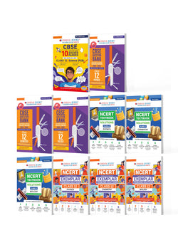 Oswaal CBSE Mega Study Pack -  10 Years' Solved Paper, Chapterwise & Topicwise QBs, Textbook Solutions and Exemplar For Class 12 PCB (For 2026 Exam)