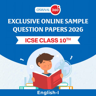 Oswaal Exclusive Online Sample Question Papers 2026 - ICSE - Class 10th - English-I