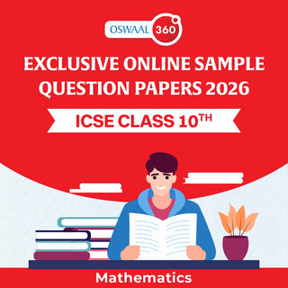 Oswaal Exclusive Online Sample Question Papers 2026 - ICSE - Class 10th - Mathematics