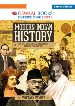 Oswaal Modern Indian History for UPSC civil services preliminary and main examinations