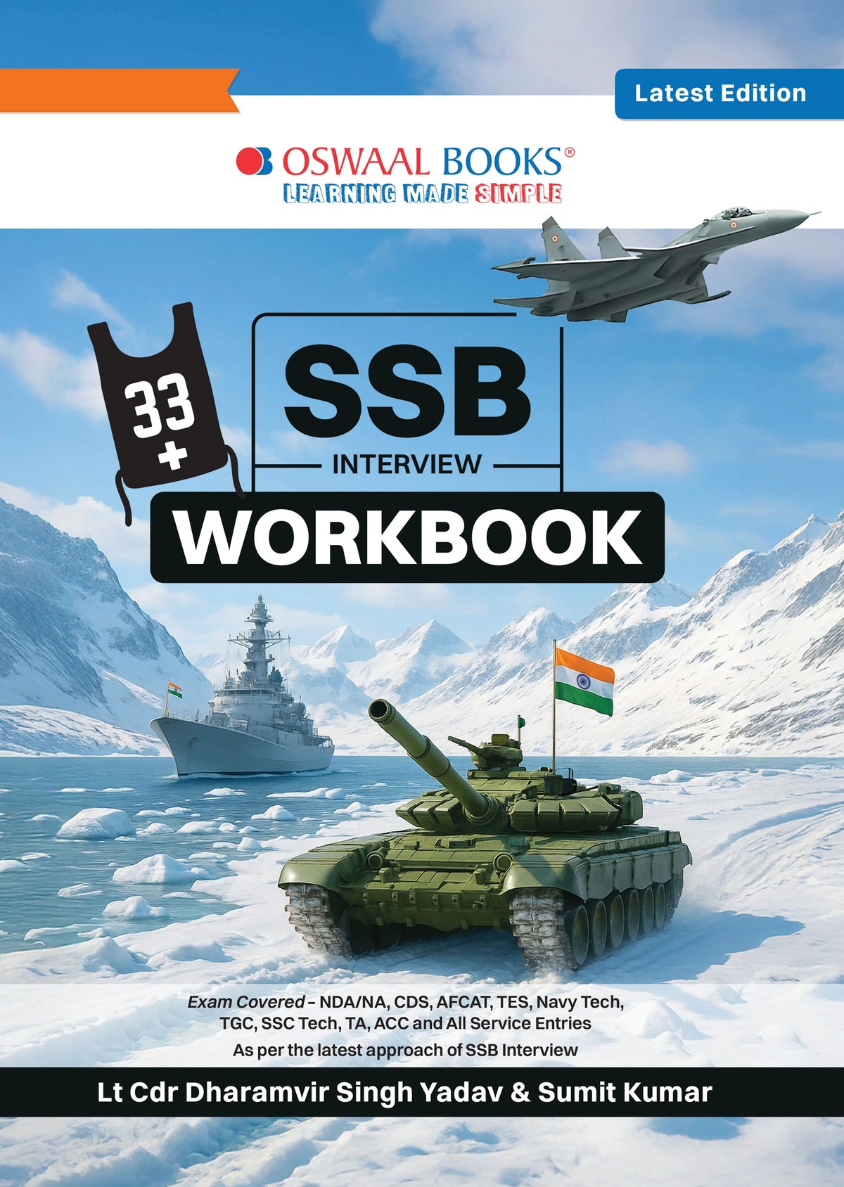 SSB Interview Workbook | Psychology (TAT, WAT, SRT), GTO Tasks & Personal Interview Practice | English Medium | NDA, CDS, AFCAT, TES, Navy, ACC & All Defence Service Entries | For 2026-27 Exams