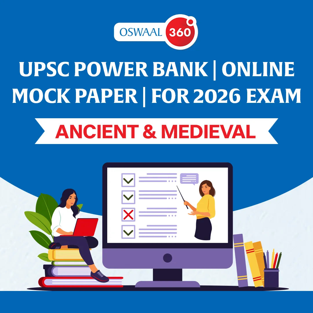 UPSC Power Bank Ancient & Medieval History | Online Mock Papers | For 2026 Exam