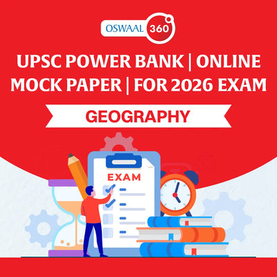 UPSC Power Bank Geography | Online Mock Papers | For 2026 Exam
