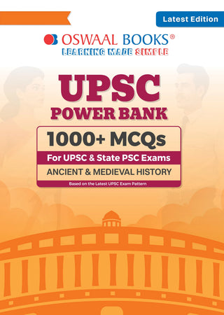 UPSC Power Bank:1000+ MCQs for UPSC and State PSCs Exams Ancient & Medieval History