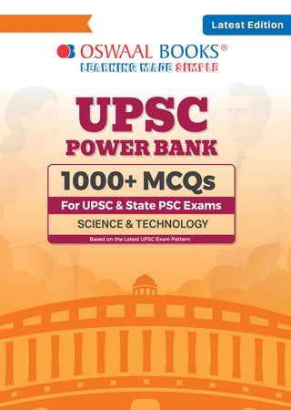 UPSC Power Bank:1000+ MCQs for UPSC and State PSCs Exams Science & Technology