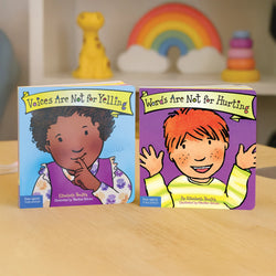 Words & Voices Matter Duo Set (Best Behaviour Series) — 2 Board Books for Toddlers (Ages 1–4 yrs) | Includes Communication & Kind-Voices Stories | by Free Spirit Publishing