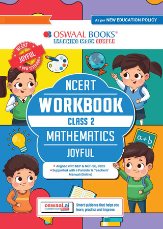 Workbook Based on NCERT Textbook Joyful Mathematics Class 2 | With Practice Worksheets & Activity-Based Questions | For Exam 2026–27 | As per NCF & NEP