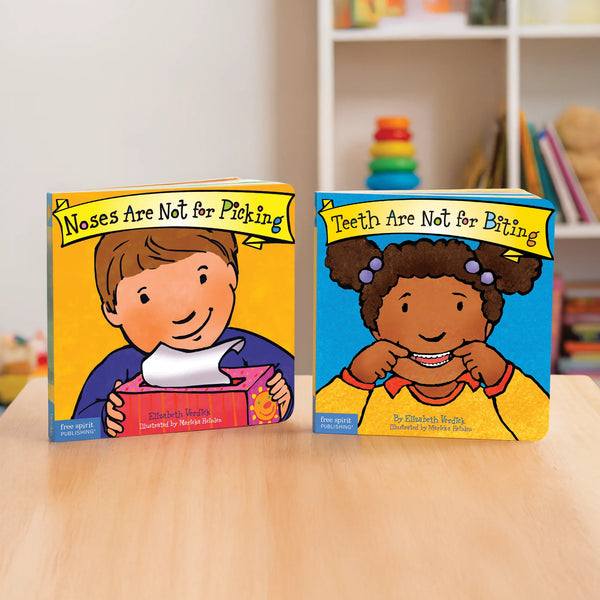 No Biting, No Picking â€“ Toddler Manners Board Book Set of 2 TRUE ...