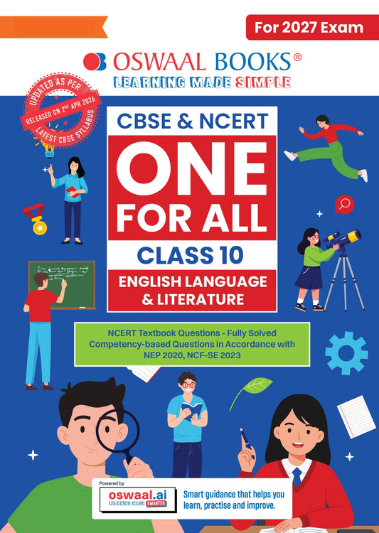 CBSE & NCERT One for All Class 10 English Language & Literature (For 2027 Exam)