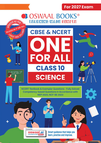 CBSE & NCERT One for All Class 10 Science (For 2027 Exam)