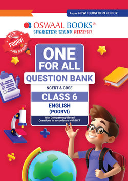 CBSE Class-6 One for All English (Poorvi) For 2026-27 Exam | As Per Latest NCERT & CBSE Syllabus | Chapter-Wise Question Bank, Revision Notes, Literature, Grammar & Competency Based Questions