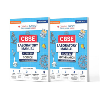 CBSE Laboratory Manual Class 10 Science & Mathematics Book | Set of 2 Books | For Latest Exam