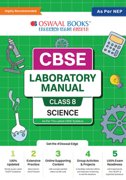 CBSE Laboratory Manual Class 8 Science Book | As Per NEP | Latest Updated