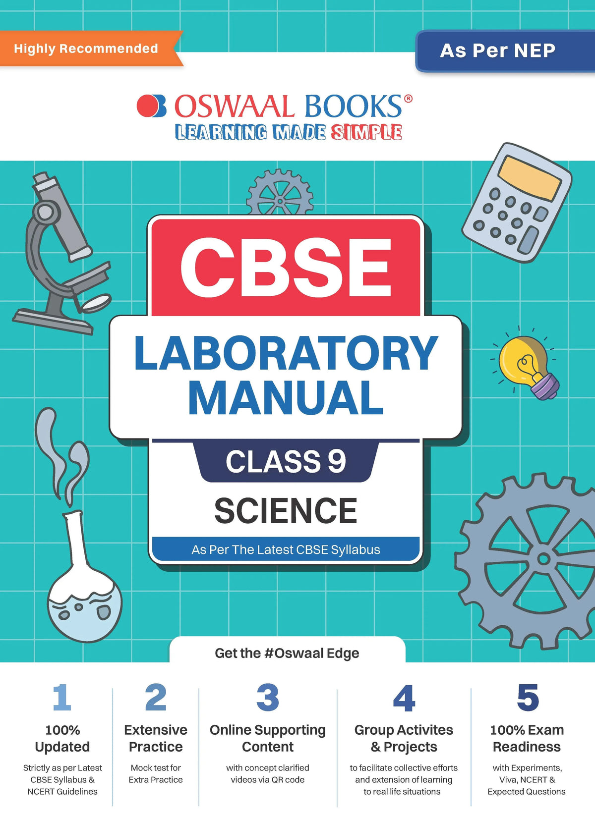 Oswaal CBSE Laboratory Manual Class 9 Science Book | As Per NEP | For Latest Exam