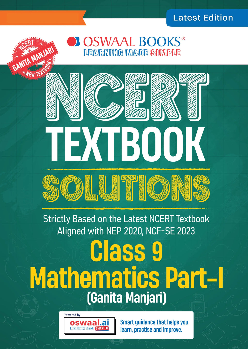 Oswaal NCERT Textbook Solutions Mathematics Part-1 (Ganita Manjari) , Class 9 (Latest NCERT) | 9789377134389