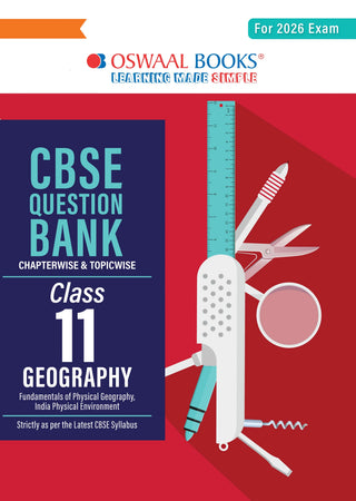 CBSE Question Bank Class 11 Geography For 2026 Exam