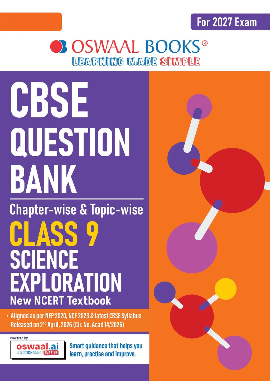 Oswaal CBSE Science Question Bank Chapter-wise & Topic-wise Class 9 | Based on new NCERT Textbook Exploration | 9789377130336