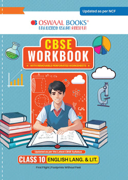 CBSE Workbook Class 10 English Lan. & Lite. (Updated as per NCF) For Latest Exam