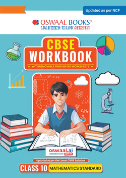 CBSE Workbook Class 10 Mathematics (Updated as per NCF) For Latest Exam