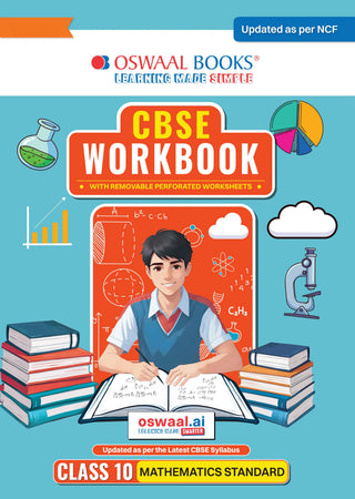 CBSE Workbook Class 10 Mathematics (Updated as per NCF) For Latest Exam