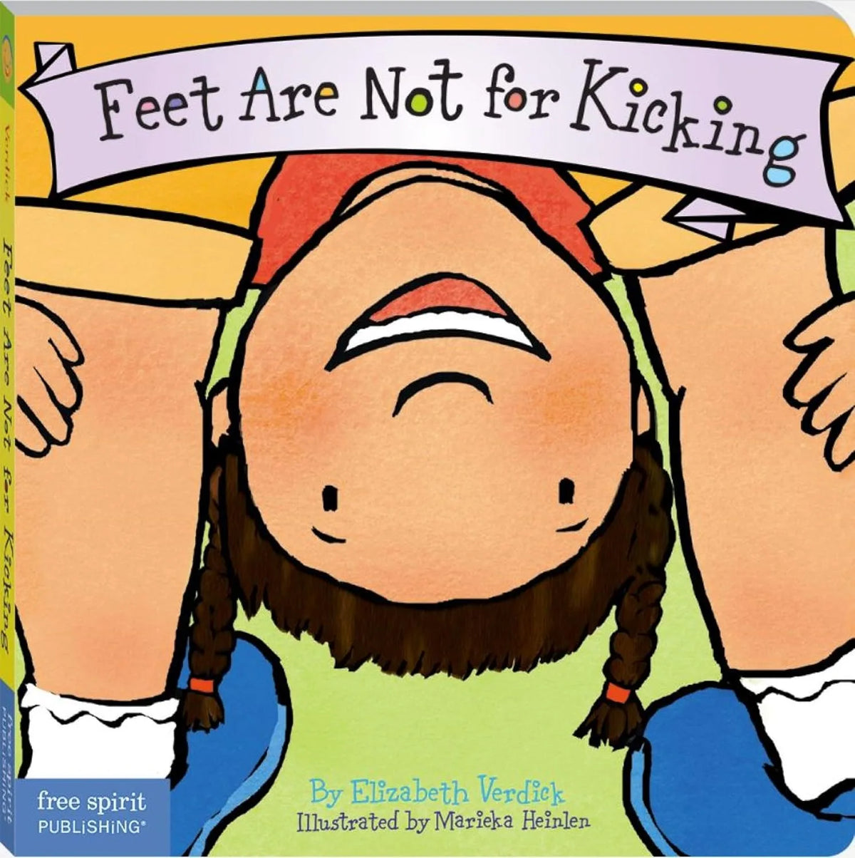 Oswaal Feet Are Not for Kicking (Best Behaviour Series) – Gentle Board Book for Toddlers (Ages 1-4 yrs) | Teaches Kindness & Self-control | by Free Spirit Publishing