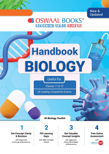 Handbook of Biology Class 11 & 12 | Must Have for NEET &  Medical Entrance Exams