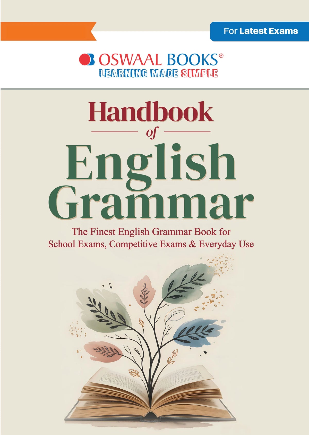 Oswaal Handbook of English Grammar: The Best English Grammar Book for School, Exams, and Everyday Use