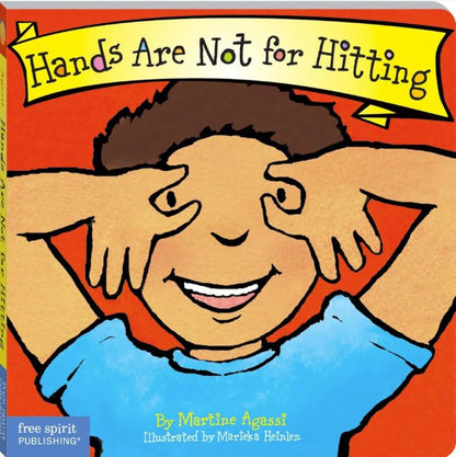 Oswaal Hands Are Not for Hitting (Best Behaviour Series) – Gentle Board Book for Toddlers (Ages 1-4 yrs) | Builds Kindness & Safe Behaviour | by Free Spirit Publishing
