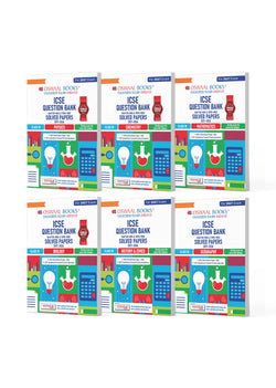 ICSE Class 10 Question Banks Physics, Chemistry, Mathematics, Biology, History & Civics, Geography (Chapter-wise & Topic-wise) |Class 10 I Set of 6 books |For 2027 Exam | with Oswaal AI