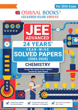 JEE Advanced 24 Years' Solved Papers | Year-Wise (2002-2025) Chemistry | For 2026-27-28 Exam