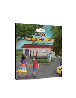 Lil Legends A Trip to Village Post Office Story Book for Kids | A Book of Financial Literacy | Money Awareness, Savings & Life Skills | Illustrated Story | Ages 5+ Years |