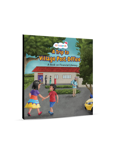 Lil Legends A Trip to Village Post Office | A Picture Story on Financial Literacy | Money & Currency Awareness, Knowing Coins & Notes | Age 3−5