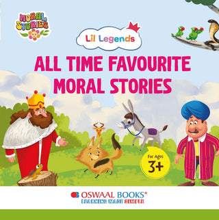 Lil Legends All-Time Favourite Moral Stories for Kids | 5 Short Bedtime Stories in English | Illustrated Story Book | Read-Aloud Picture Book | Age 3+ Years