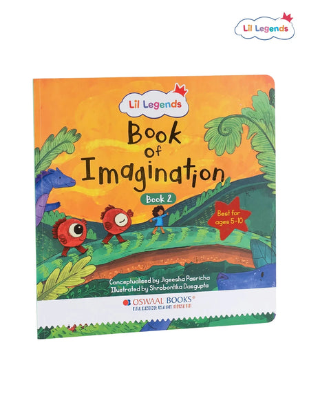 Lil Legends Book of Imagination Part 2 for Kids | Drawing & Writing Prompts | Creative Thinking & Emotional Expression | Screen-Free Activity Journal | Ages 5–10 Years