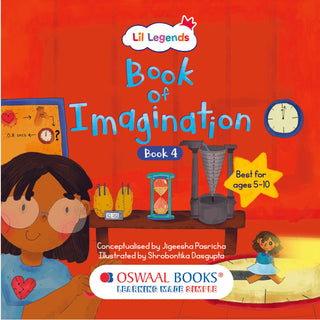 Lil Legends Book of Imagination Part 4 for Kids | Drawing & Writing Prompts | Creative Thinking, Focus & Emotional Expression | Screen-Free Activity Book | Ages 5–10 Years