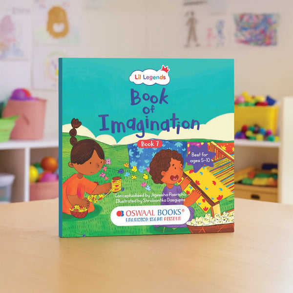 Lil Legends Book of Imagination Part 7 for Kids | Picture Book with Visual Prompts | Creativity, Emotional Intelligence & Expression | Screen-Free Activity Book | Ages 5–10 Years