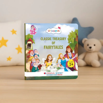 Oswaal Lil Legends Classic Treasury of Fairy Tales for Kids Age 3+ Years | Illustrated Hardbound Story Book | Bedtime Classic Tales | Read-Aloud Picture Book for Preschoolers