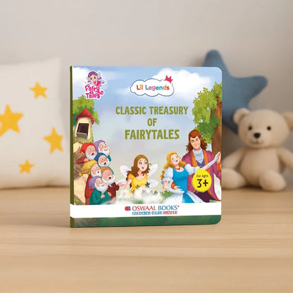 Oswaal Lil Legends Classic Treasury of Fairy Tales for Kids Age 3+ Years | Illustrated Hardbound Story Book | Bedtime Classic Tales | Read-Aloud Picture Book for Preschoolers