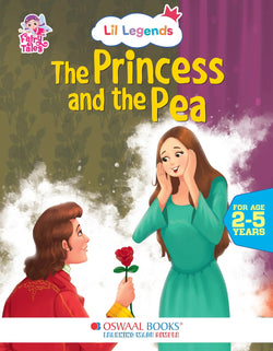 Lil Legends Fairy Tales for Kids | The Princess & the Pea | Illustrated Story Book | Bed Time Story Book | Classic Tale Picture Book | Age 2–5 Years | Early Learning Fun