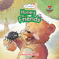Lil Legends Friendship Basket - Honey Friends | Illustrated Boardbooks Story Book for Kids Age 3+ Years | Fun Tales for Friendship, Teamwork & Social Skills for Preschoolers