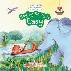 Lil Legends Friendship Basket - Saying Sorry Is Easy | Illustrated Boardbooks Story Book for Kids Age 3+ Years | Fun Tales for Friendship, Empathy & Social Skills for Preschoolers