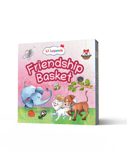Lil Legends Friendship Basket for Kids | Illustrated Storybook Set | Picture Boardbooks for Toddlers & Preschoolers | Vocabulary & Imagination | Age 2–5 Years | Slipcase Set