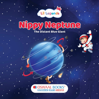 Lil Legends Icy Neptune The Distant Blue Giant Book for Kids | Illustrated Space Boardbook | Learn About Neptune with Bright Pictures & Simple Facts | Science Picture Book | Age 3+ Years