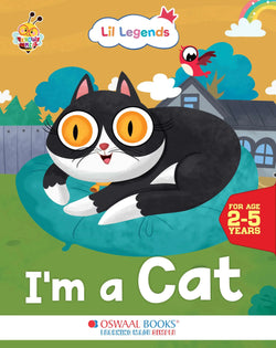 Lil Legends Know Me Series for Kids | I am a Cat | Fascinating Pet Animal Book | Illustrated Picture Book | Age 2+ Years | Early Learning Fun | Paperback