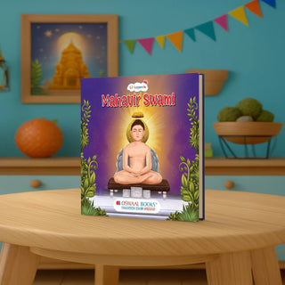 Lil Legends Mahavir Swami Story Boardbook for Kids | Illustrated Spiritual & Mythological Story | Inspiring Biography | Cultural Learning Picture Book | Age 3+ Years
